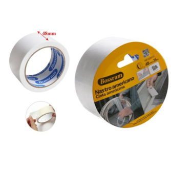 BOSSRAM - NASTRO AMERICANO - 48MM X 15M - BIANCO