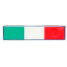 ADESIVO FLEX RETTANGOLARE ITA TRICOLORE 100 X 20 mm ( 138)