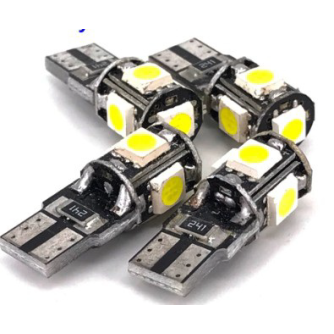 LED - LAMPADINA - T10 - 5 SMD - 24V - CANBUS - BIANCA