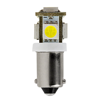 LED - LAMPADINA - BA9S - 5 SMD - 24V - CANBUS - BIANCA