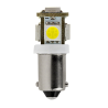 LED - LAMPADINA - BA9S - 5 SMD - 24V - CANBUS - ROSSA