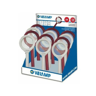 VELAMP - LENTE D' INGRANDIMENTO - 12 LED