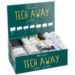 TECH AWAY - ESPOSITORE DA BANCO 8 ARTICOLI