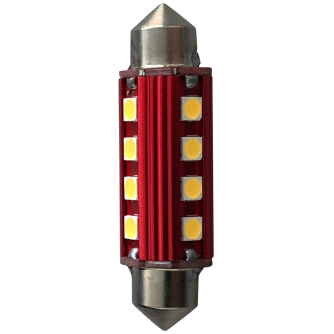 LAMPADINA - LED - SILURO 36MM - RED PASSION - 12V - CANBUS - BIANCA