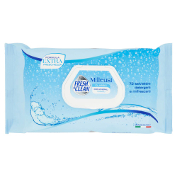 FRESH E CLEAN VASCHETTA 72 SALVIETTE (BOX  9Pz )