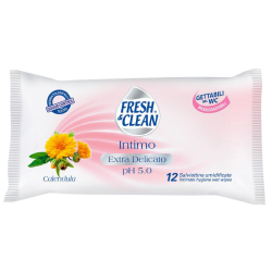 FRESH E CLEAN BUSTA 12 SALVIETTE IGIENE INTIMA ( BOX12 Pz)