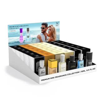 PROFUMO 15ML - COLLECTION MINI EAU DE TOILETTE UOMO ASSORTITI - BOX 36PZ + 6 TESTER