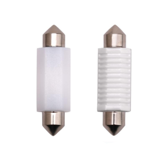 LED - LAMPADINA - SILURO 42 MM - CERAMIC - 24V - CANBUS - BLU