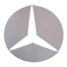 LOGO ILLUMINATO - MERCEDES MP4/5 - SOLO CABINA LARGA - LED BIANCO