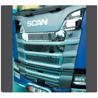 MASCHERINA NIDO D'APE SCANIA S - C326-1 - SENZA FENDINEBBIA