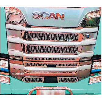 MASCHERINA NIDO D’APE SCANIA R NEW GENERATION - CON FENDINEBBIA