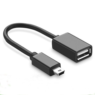 CAVO OTG USB - MINI USB ( CORTO)