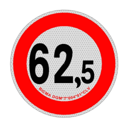 'ADESIVO LIMITE VELOCITA''...