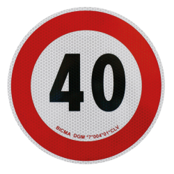 'ADESIVO LIMITE VELOCITA''...