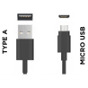 CAVO - CARICA RAPIDA - MICRO USB