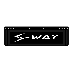 PARASPRUZZO - CORTO - COPPIA - NERO - IVECO S-WAY