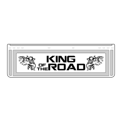 PARASPRUZZO - CORTO - COPPIA - BIANCO - KING OF THE ROAD