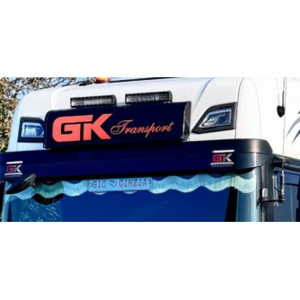 TABELLONE LUMINOSO SCANIA - 116 CM - CON STAFFE