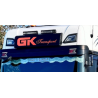 SC356 - TABELLONE LUMINOSO 116CM SCANIA CON STAFFE