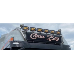 I234 TABELLONE LUMINOSO 135CM IVECO S-WAY CON STAFFE