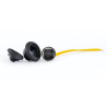 FANALINO A BOTTONE ARANCIO - DARK SIDE - FT074Z DARK