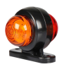 FANALINO CORNETTO A LED - 12-24V - ARANCIO-ROSSO