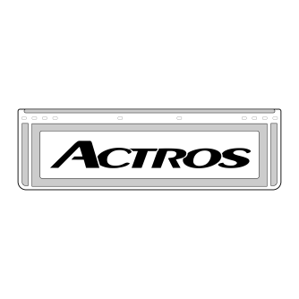 PARASPRUZZO - CORTO - COPPIA - BIANCO - ACTROS