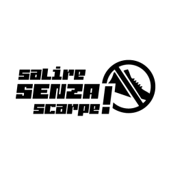 ADESIVO SALIRE SENZA SCARPE 15X6 CM NERO