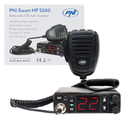 PNI  - CB RICETRASMETTITORE – ESCORT HP5500 – 12/24 V