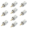 PNI - SET 10 PZ CONNETTORE PL DA 9MM CON ANIMA DORATA