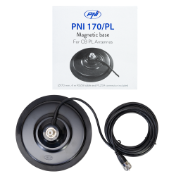 PNI - BASE MAGNETICA – 170 PL – 170MM CON CAVO E PL