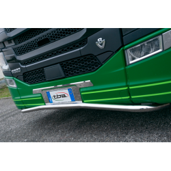 PORTATARGA 42MM SCANIA S/R NEW GENERAT. PARAURTI GRANDE E MEDIO