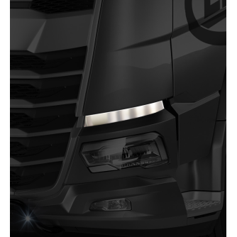 DF166 - PLACCA SOPRA FARO - DAF XG XG+ XF