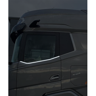 DF179 - PLACCA BOMBATA SOTTO FINESTRINO - DAF XG XG+ XF