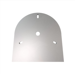 PORTA LAMPEGGIANTE - ACCIAIO INOX - SUPER MIRROR  - DA SALDARE