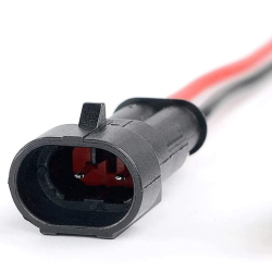 CONNETTORE ELETTRICO - BIPOLARE - MASCHIO