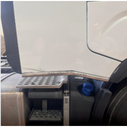 I236 - TUBI SPOILER - TRINGOLINO PICCOLO DA UN LATO - IVECO S-WAY