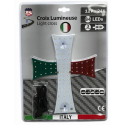 CROCE A LED - 12/24V - ITALIA