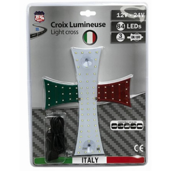 CROCE A LED - 12/24V - ITALIA