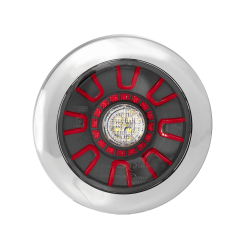 3D EYE - FANALINO 3 FUNZIONI POSIZIONE RETROMARCIA E RETRONEBBIA - NERO