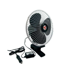 VENTILATORE - "CLIP FAN" - CON PINZA - 12 VOLT