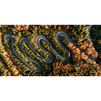 TENDA A RULLO PER CAMION - GRAFICA STANDARD - SERPENTINA