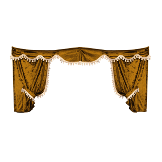 TENDA - SOLO GIROVETRI - CLEOPATRA - NOCCIOLA - POM PON PANNA