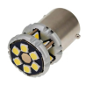LAMPADINA - LED - BIVOLTAGE - BA15S - 500 LUMEN - 12/24V - BIANCA