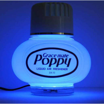 SUPPORTO LUMINOSO PER DEODORANTE POPPY. 5 LED, 12/24V. LUCE BLU.