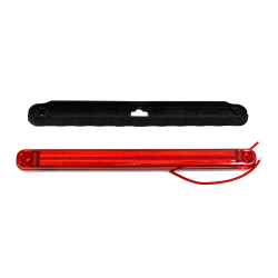 FANALINO - BARRA A LED - ROSSO - 12/24V - PER RETROSPOILER IN ALLUMINIO ( 90131 90132)
