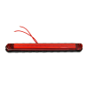 FANALINO - BARRA A LED - ROSSO - 12/24V - PER RETROSPOILER IN ALLUMINIO ( 90131 90132)