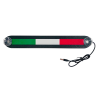 3D PRINTED - BANDIERA ITALIA - ATTACCO USB 30 X 4,5 CM