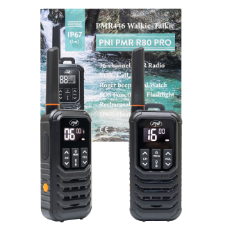 PNI - PMR - R80 PRO - SET 2 PEZZI + ACCESSORI