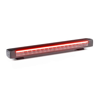TRALERT - BARRA A LED - STRATOS SERIES - LUNGA 50 CM - ROSSO/ARANCIO